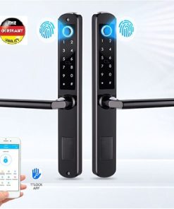 Khóa vân tay 2 chiều cửa nhôm Lizman LM-L109-2